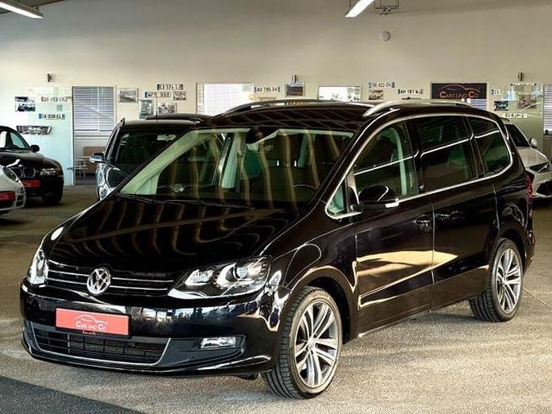 Gebraucht VW Sharan 184 PS (135 kW) 2017 Schwarz Van / Kleinbus