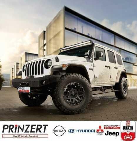 Gebraucht Jeep Wrangler 272 PS (200 kW) 2020 Blue pearl matt SUV