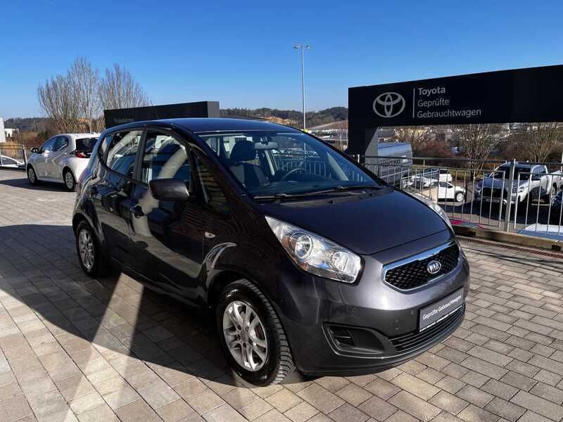 Gebraucht Kia Venga Edition 7 90 PS (66 kW) 2012 Grau ((e5b) dark gun metal) (metallic) Kleinwagen