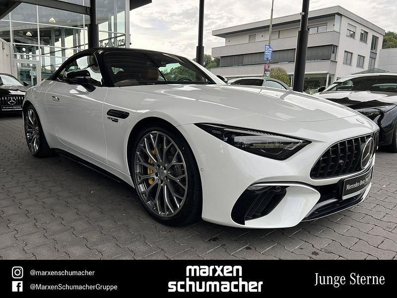 Gebraucht Mercedes SL63 AMG Premium Plus 585 PS (430 kW) 2023 Manufaktur lack manufaktur opa Cabrio