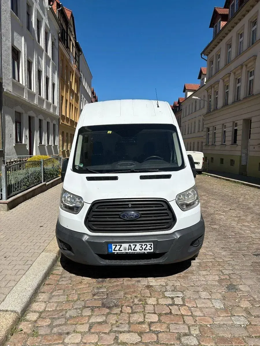 Gebraucht Ford Transit 125 PS (91 kW) 2015 Weiß Van / Kleinbus