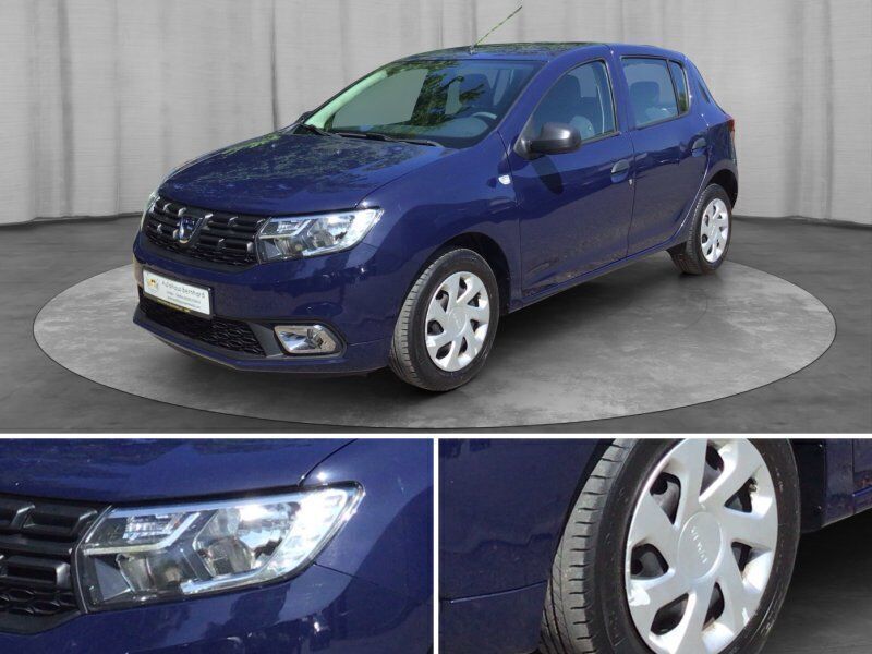 Blau Gebraucht 2017 Dacia Sandero Ambiance Kleinwagen | 8.980 € (Teuer) - Bild 1/4