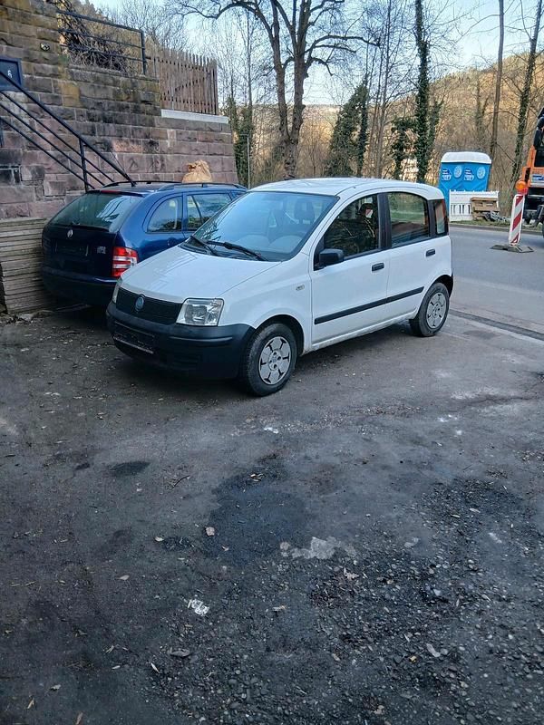 Gebraucht Fiat Panda 2004 Weiß Kleinwagen