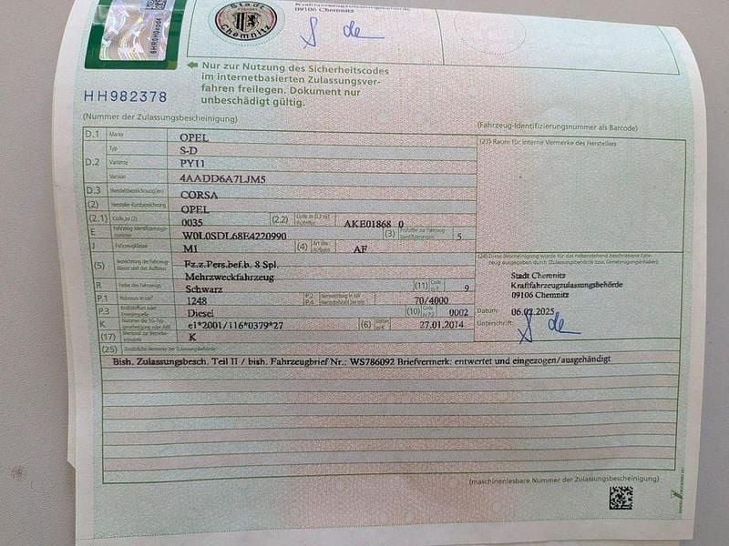 Gebraucht Opel Corsa Energy 95 PS (69 kW) 2014 Karbonschw graphitschw midnigh Kleinwagen