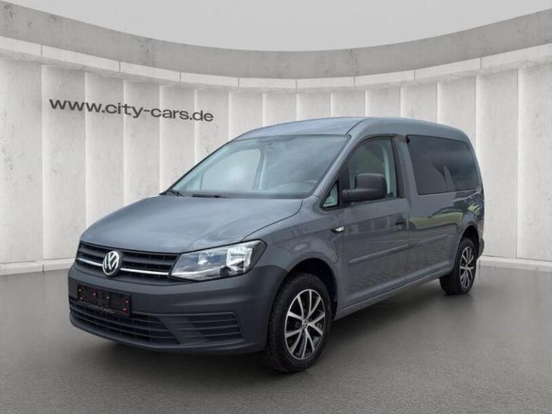 Grau Gebraucht 2018 VW Caddy Maxi Van / Kleinbus | 16.400 € (Fairer Preis) - Bild 1/4