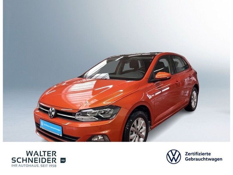 Orange Gebraucht 2021 VW Polo Comfortline Limousine | 17.955 € (Etwas zu teuer) - Bild 1/4