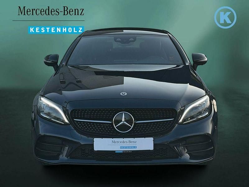 Gebraucht Mercedes C220 AMG 194 PS (142 kW) 2023 Cavansitblau Coupé