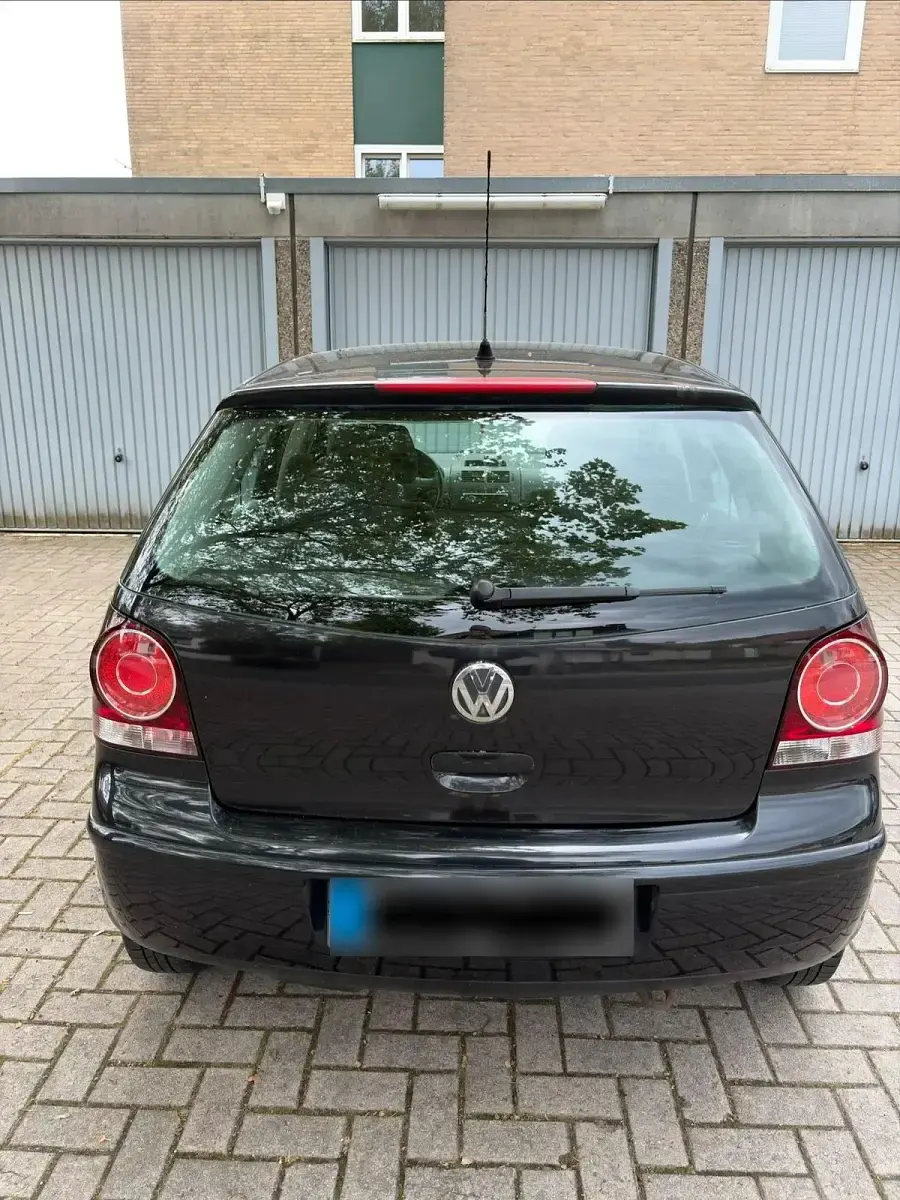 Gebraucht VW Polo 69 PS (50 kW) 2008 Schwarz Kleinwagen
