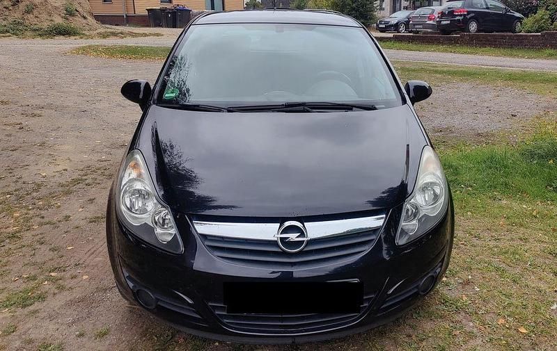 Schwarz Gebraucht 2010 Opel Corsa Edition Limousine | 2.450 € (Guter Preis) - Bild 1/4