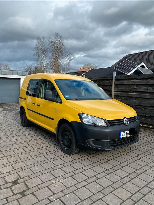 Gebraucht VW Caddy 84 PS (61 kW) 2012 Gelb Van / Kleinbus