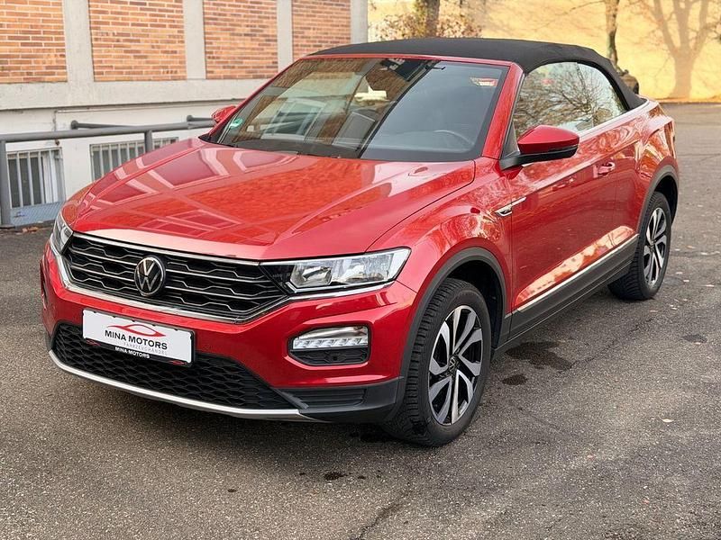 Kings red Gebraucht 2021 VW T-Roc Cabriolet Active Cabrio | 17.900 € (Superpreis) - Bild 1/4