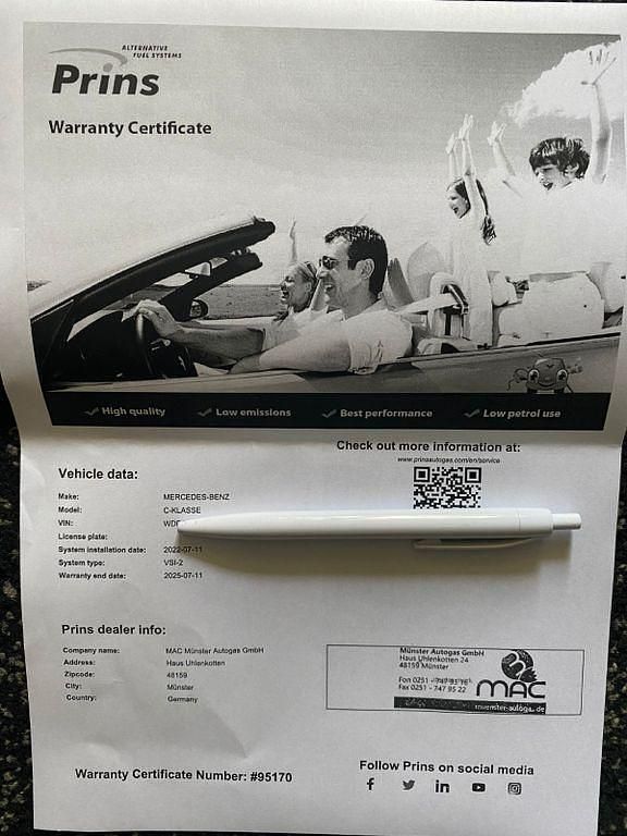 Gebraucht Mercedes C180 156 PS (114 kW) 2008 Silber Limousine