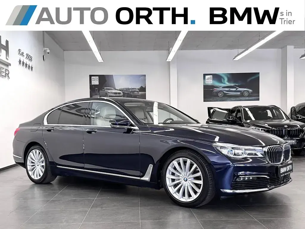 Gebraucht BMW 730 265 PS (194 kW) 2018 Imperialblau brillant Limousine