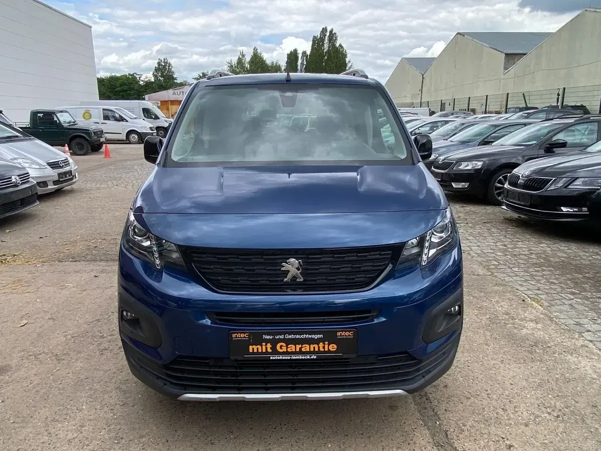 Gebraucht Peugeot Rifter Allure 131 PS (96 kW) 2020 Blau Van / Kleinbus