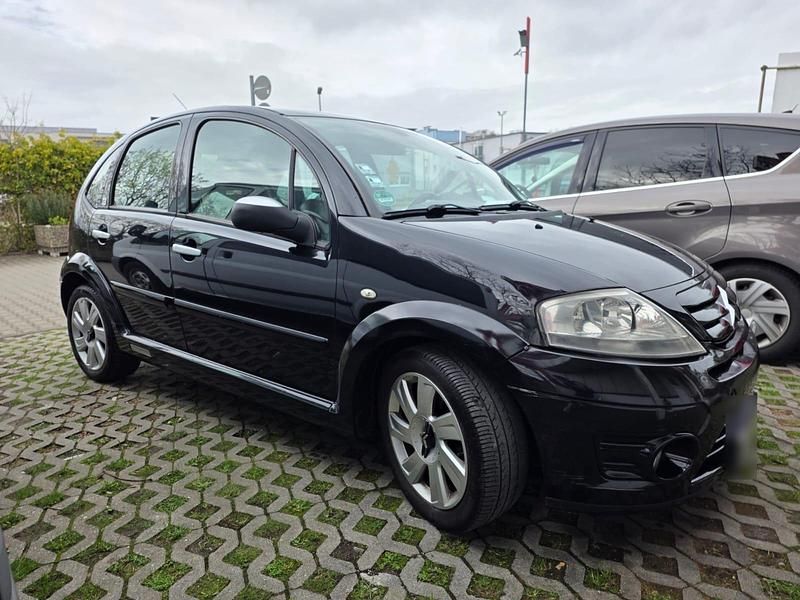 Gebraucht Citroën C3 2008 Schwarz Kleinwagen
