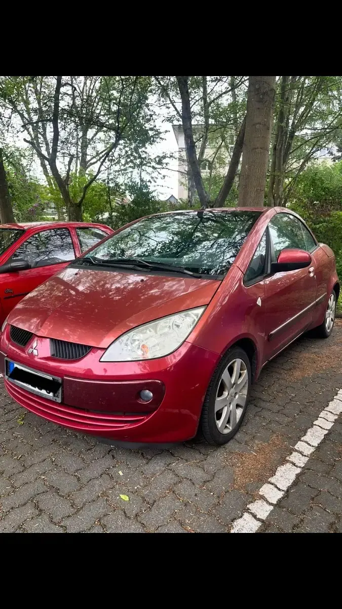 Gebraucht Mitsubishi Colt 109 PS (80 kW) 2007 Rot Cabrio
