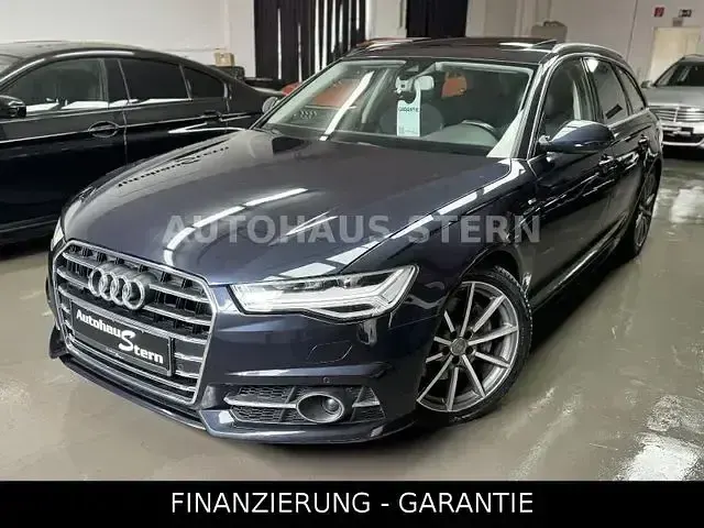 Używany Audi A6 S-Line 218 KM (160 kW) 2018 Niebieski Kombi