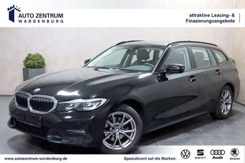 Schwarz Gebraucht 2022 BMW 320 Sport Line Kombi | 25.260 € (Guter Preis) - Bild 1/4