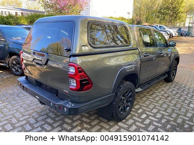 Gebraucht Toyota HiLux 204 PS (150 kW) 2007 Silber metallic Pickup