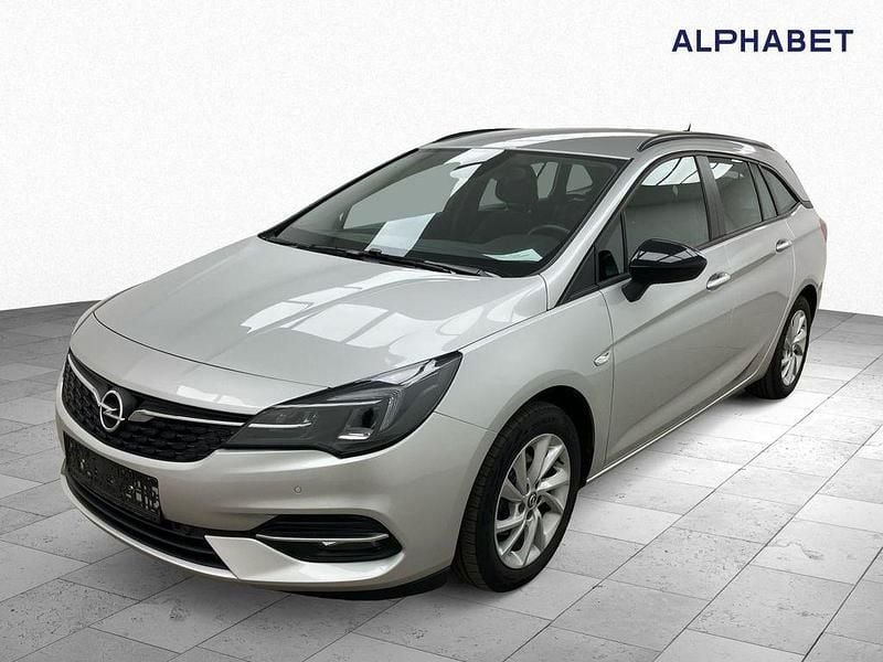 Silber Gebraucht 2022 Opel Astra Business Kombi | 10.407 € (Superpreis) - Bild 1/4