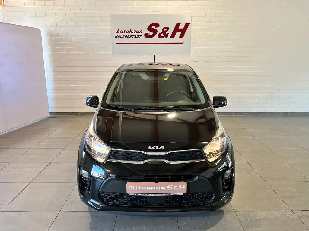 Gebraucht Kia Picanto 67 PS (49 kW) 2022 Schwarz Kleinwagen
