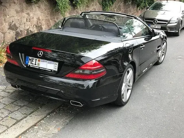 Gebraucht Mercedes SL500 AMG line 387 PS (284 kW) 2008 Schwarz Cabrio