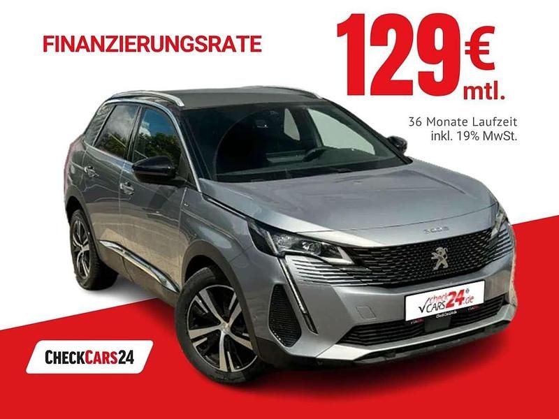 Grau Gebraucht 2023 Peugeot 3008 GT-line SUV | 29.164 € (Teuer) - Bild 1/4