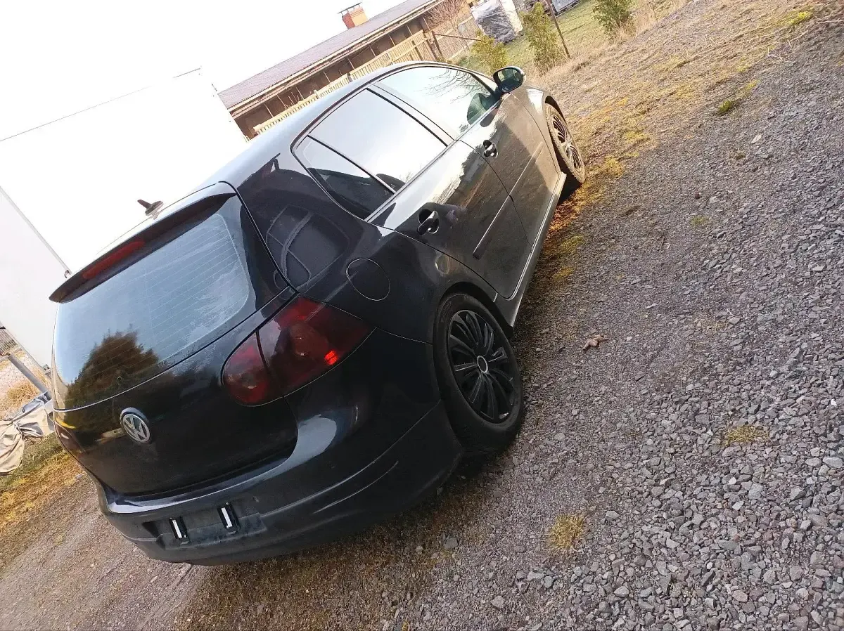 Gebraucht VW Golf V GTD 2006 Schwarz Kleinwagen