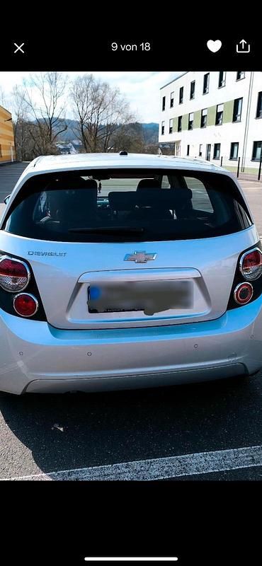 Gebraucht Chevrolet Aveo 85 PS (62 kW) 2011 Silber Kleinwagen