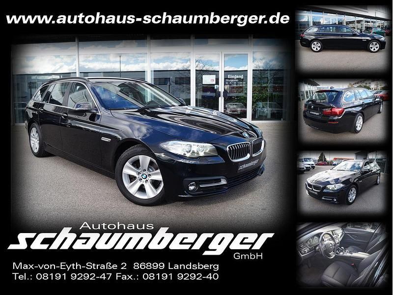 Gebraucht BMW 520 190 PS (139 kW) 2014 Saphirschwarz Kombi