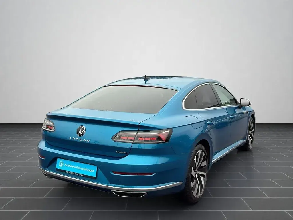 Occasion VW Arteon Elegance 280 ch (205 kW) 2021 Bleue Coupé