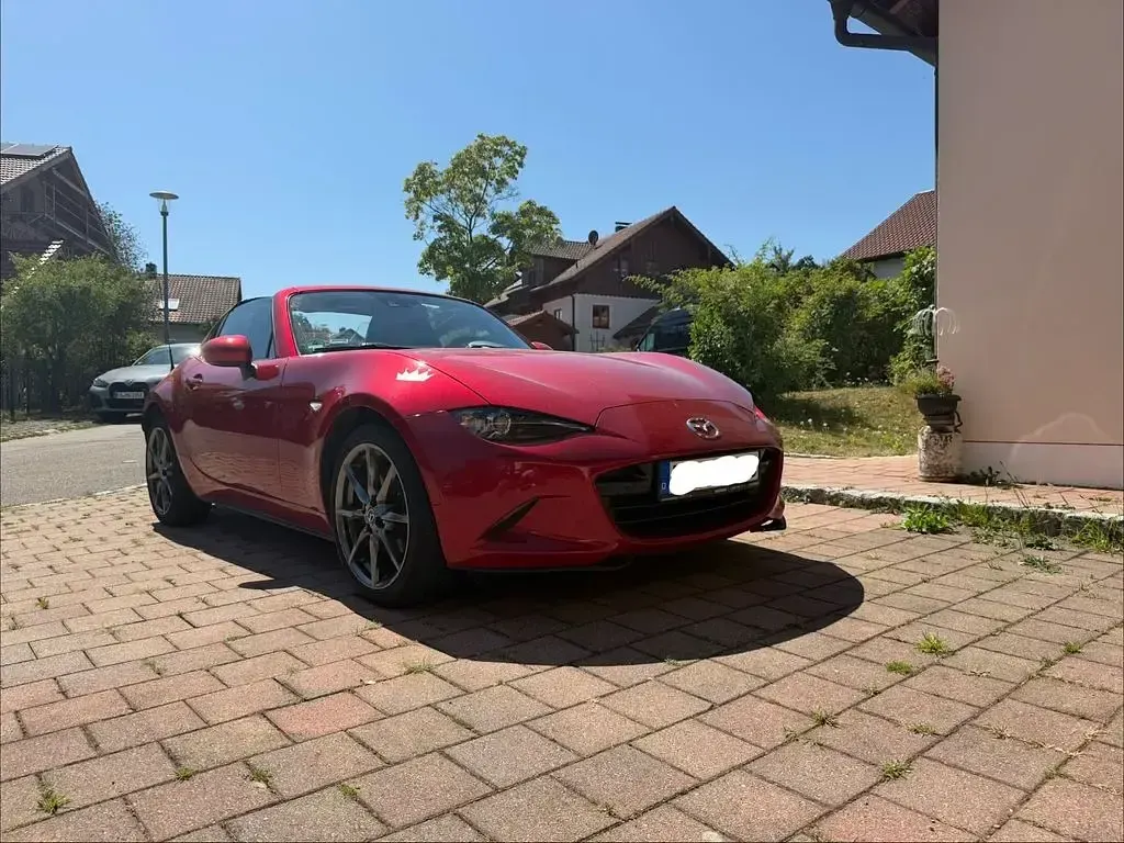 Gebraucht Mazda MX5 Exclusive-Line 160 PS (117 kW) 2016 Rot Cabrio