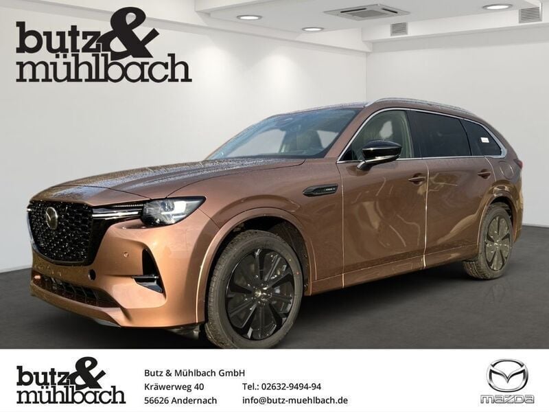 Braun Neu 2025 Mazda CX-80 Homura-Line SUV | 57.490 € (Fairer Preis) - Bild 1/3
