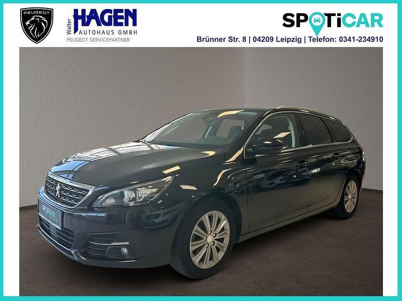 Perla nera schwarz Gebraucht 2021 Peugeot 308 Allure Kombi | 8.490 € (Guter Preis) - Bild 1/4