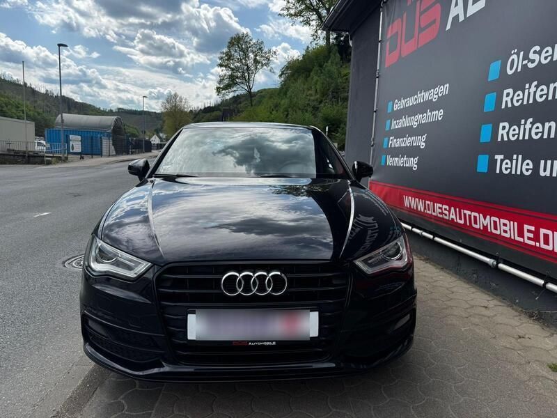 Schwarz Gebraucht 2015 Audi A3 S-Line Limousine | 12.650 € (Fairer Preis) - Bild 1/4