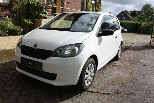 Gebraucht Skoda Citigo Active 60 PS (44 kW) 2015 Weiß Kleinwagen
