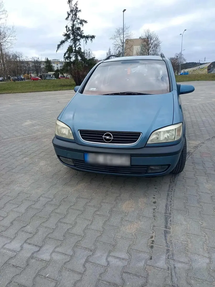 Gebraucht Opel Zafira 116 PS (85 kW) 2000 Blau Van / Kleinbus