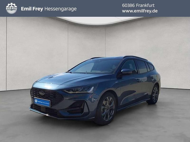 Chrome blue metallic Gebraucht 2023 Ford Focus ST-Line X Kombi | 19.950 € (Guter Preis) - Bild 1/4