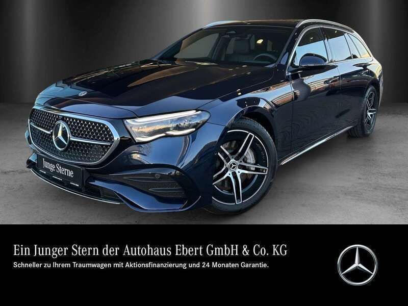 Nautikblau Gebraucht 2023 Mercedes E220 AMG Kombi | 62.220 € - Bild 1/4