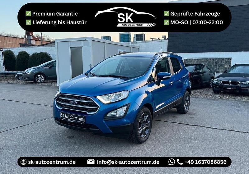 Gebraucht Ford Ecosport Cool & Connect 125 PS (91 kW) 2019 Blau SUV