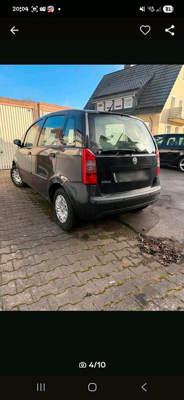 Gebraucht Fiat Idea 70 PS (51 kW) 2004 Schwarz Van / Kleinbus