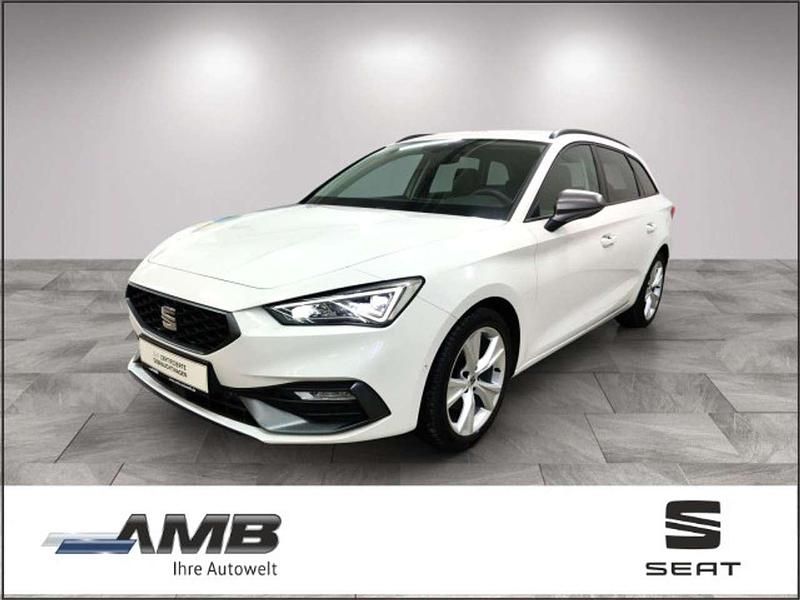 Gebraucht Seat Leon FR 131 PS (96 kW) 2023 Weiß Kombi
