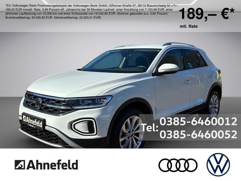Weiß Gebraucht 2023 VW T-Roc Style SUV | 29.777 € (Fairer Preis) - Bild 1/4