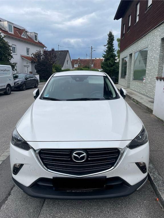Weiß Gebraucht 2019 Mazda CX-3 Sports-Line SUV | 17.000 € (Fairer Preis) - Bild 1/4