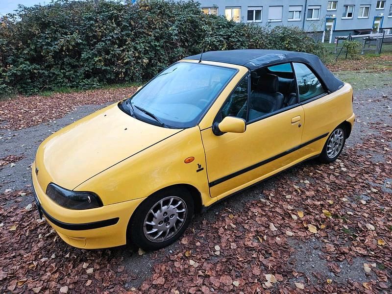 Gelb Gebraucht 1997 Fiat Punto Cabriolet Cabrio | 990 € - Bild 1/4