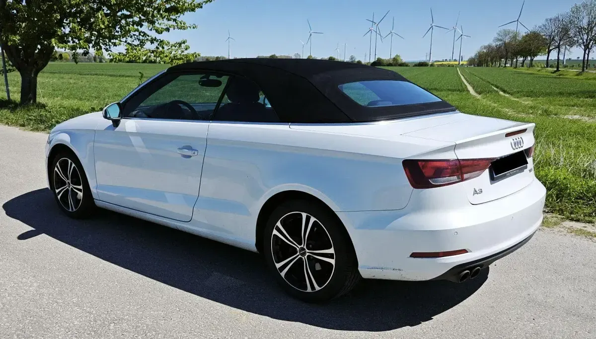 Gebraucht Audi A3 Cabriolet Ambition 125 PS (91 kW) 2014 Weiß Cabrio