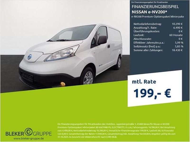 Weiß Gebraucht 2021 Nissan e-NV200 Van | 16.780 € (Guter Preis) - Bild 1/3