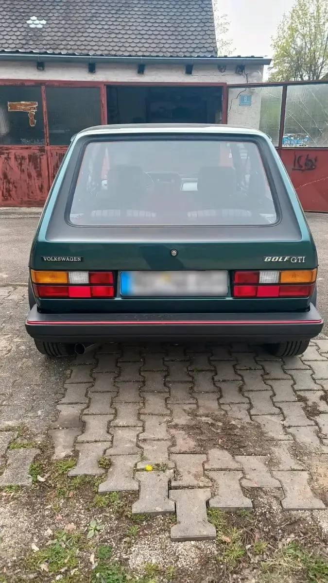 Gebraucht VW Golf I GTI 1983 Grün Kleinwagen