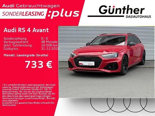 Progressivrot metallic Gebraucht 2024 Audi RS4 Ambiente Kombi | 79.461 € (Fairer Preis) - Bild 1/4
