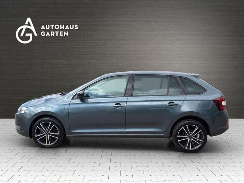 Gebraucht Skoda Rapid Elegance 86 PS (63 kW) 2014 Grau Kleinwagen